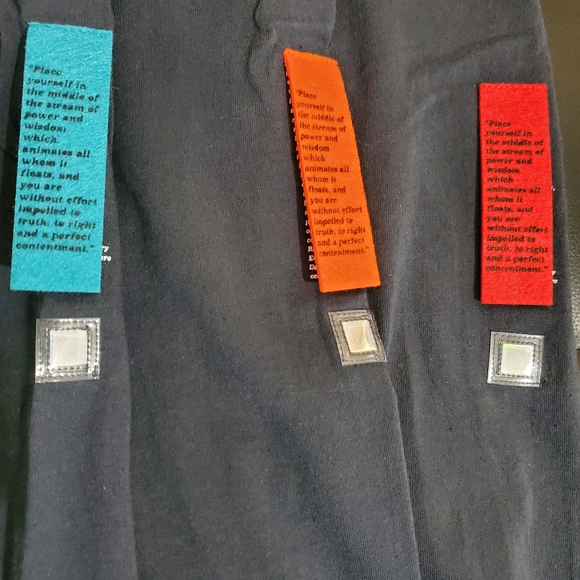 NEW WITHOUT TAG ADVISORY BOARD CRYSTALS (Abc) “TRANSCENDENTALISM” TEE Black - Picture 4 of 13